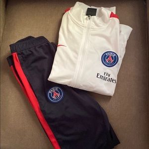 NIKE Paris Saint Germain Kids Warm up Suit